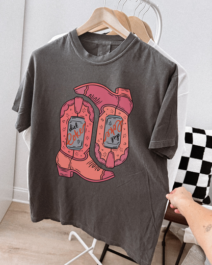 DIET COKE BOOTS - TSHIRT