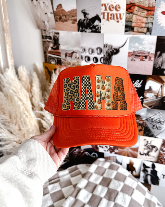 FALL MAMA - TRUCKER HAT