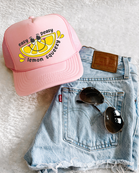 EASY PEASY LEMON SQUEEZY - TRUCKER HAT
