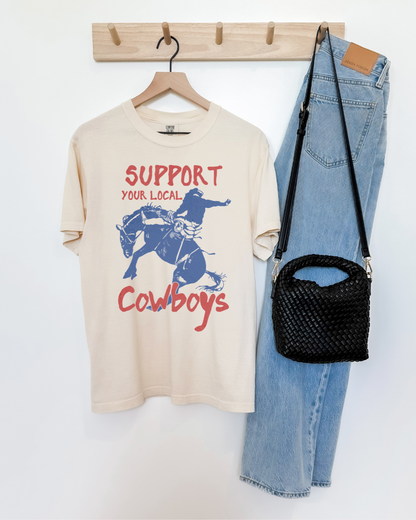 SUPPORT YOUR LOCAL COWBOYS - TSHIRT