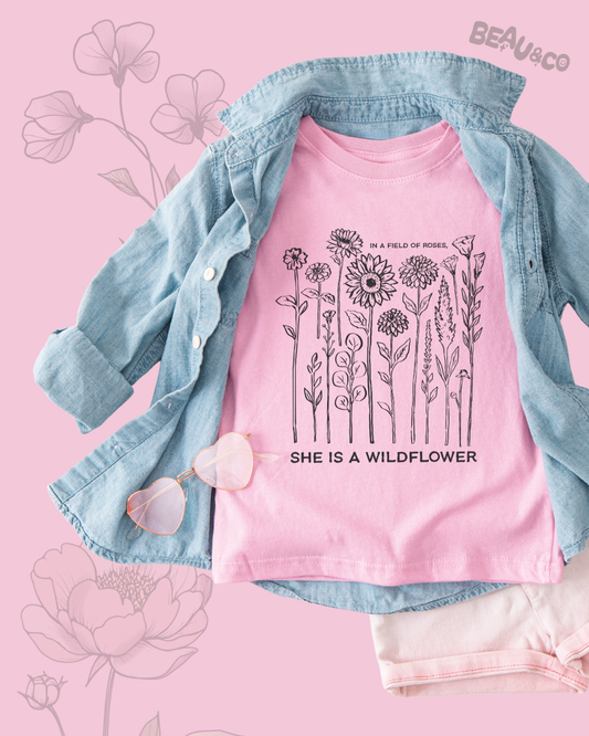 WILDFLOWER - KIDS TSHIRT