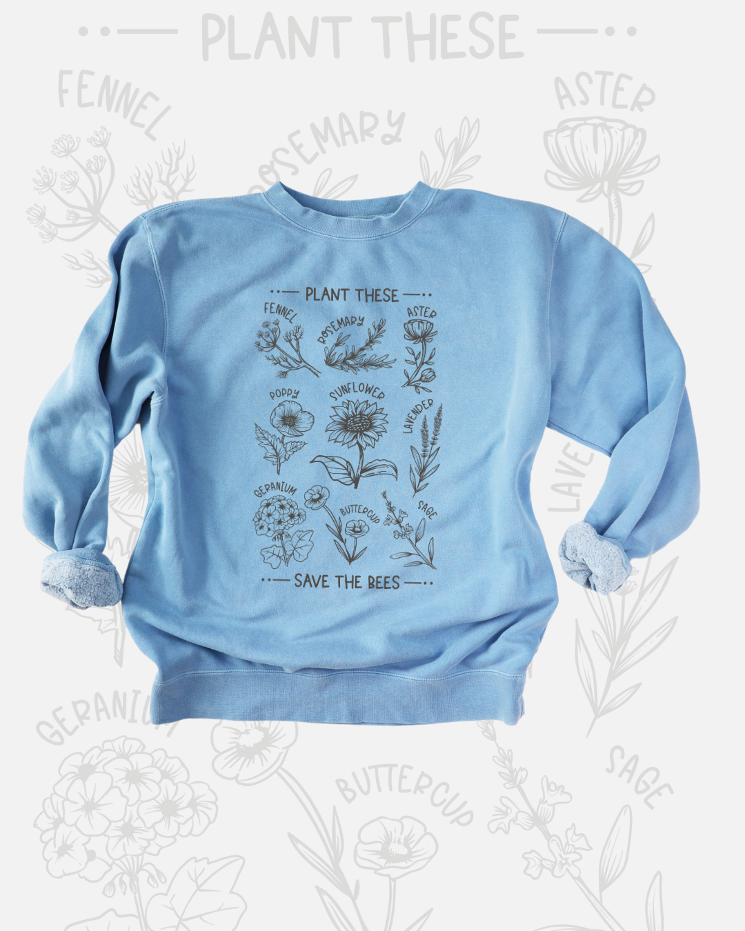 PLANT THESE // SAVE THE BEES
