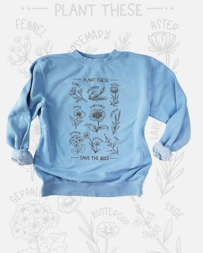 PLANT THESE // SAVE THE BEES