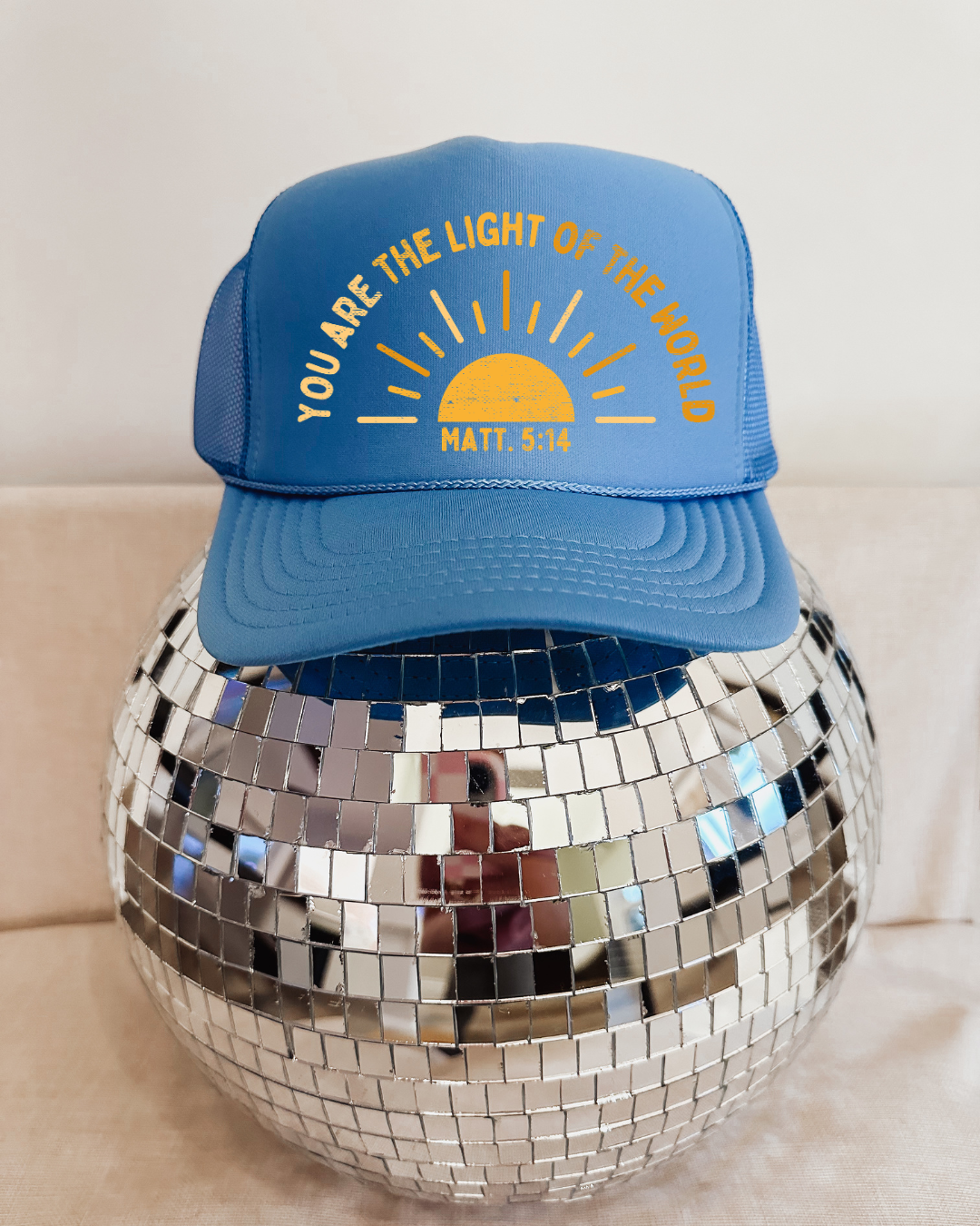 LIGHT OF THE WORLD - TRUCKER HAT
