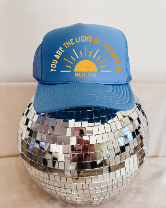 LIGHT OF THE WORLD - TRUCKER HAT