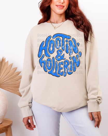 HOOTIN & HOLLERIN - SWEATSHIRT