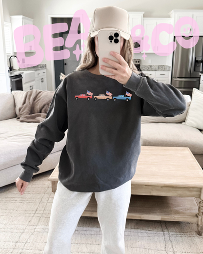FLAG TRUCKS 🇺🇸- SWEATSHIRT