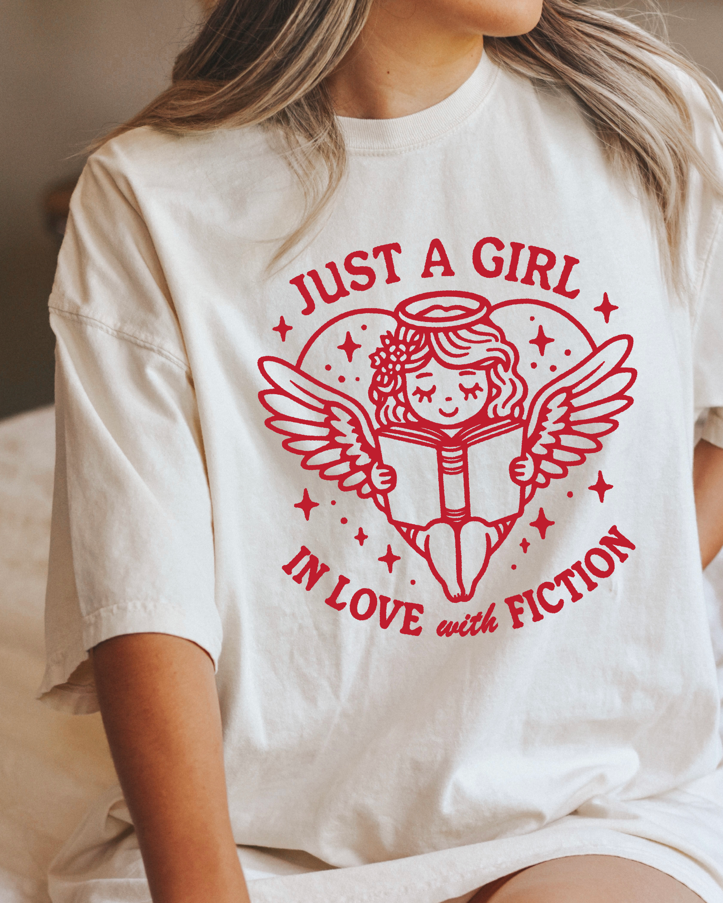 JUST A GIRL WHO LOVES FICTION