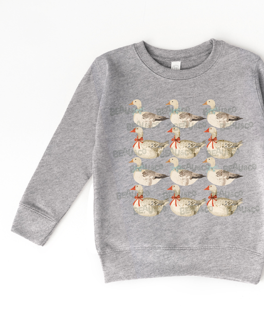 DAPPER GEESE - KIDS SWEATSHIRT