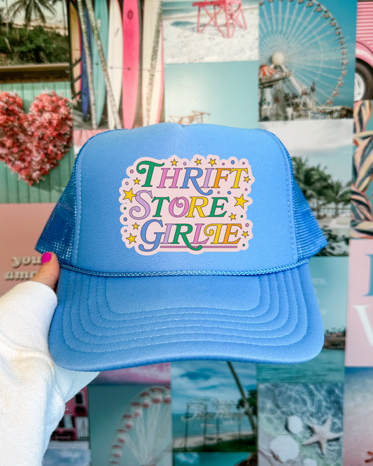 THRIFT STORE GIRLY - TRUCKER HAT