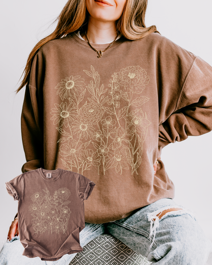 FINE LINE FLORAL