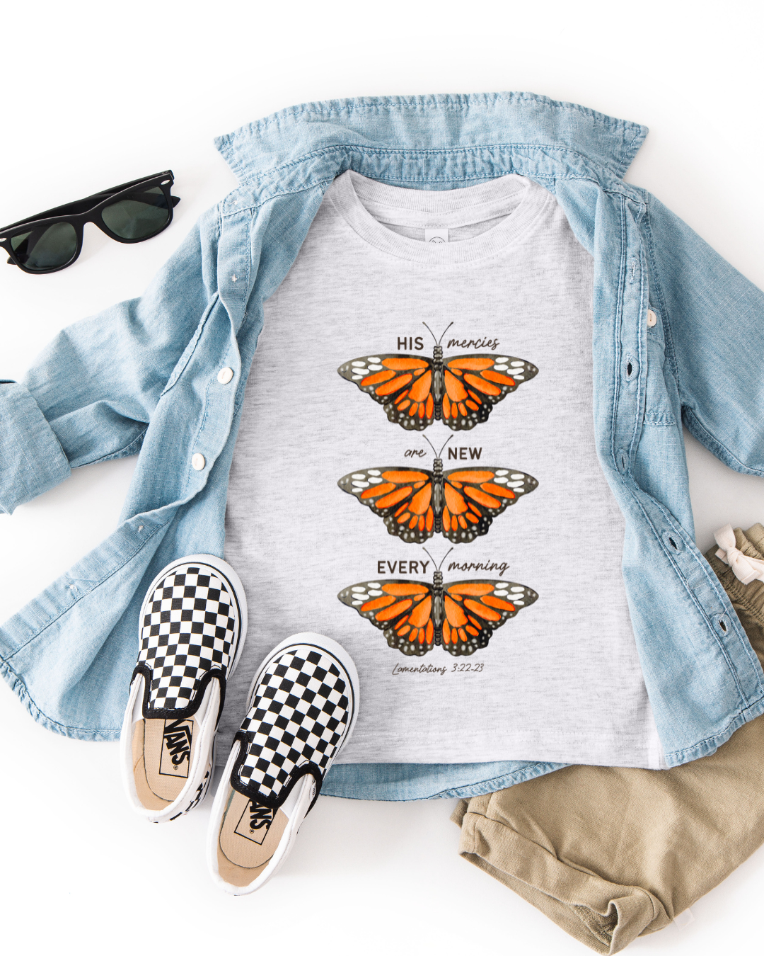 HIS MERCIES - KIDS TSHIRT