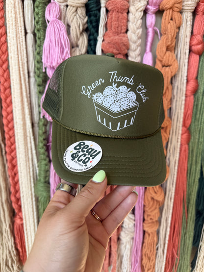 GREEN THUMB CLUB - TRUCKER HAT