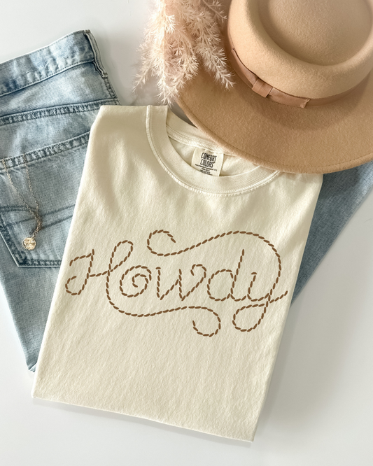 HOWDY ROPE - TSHIRT