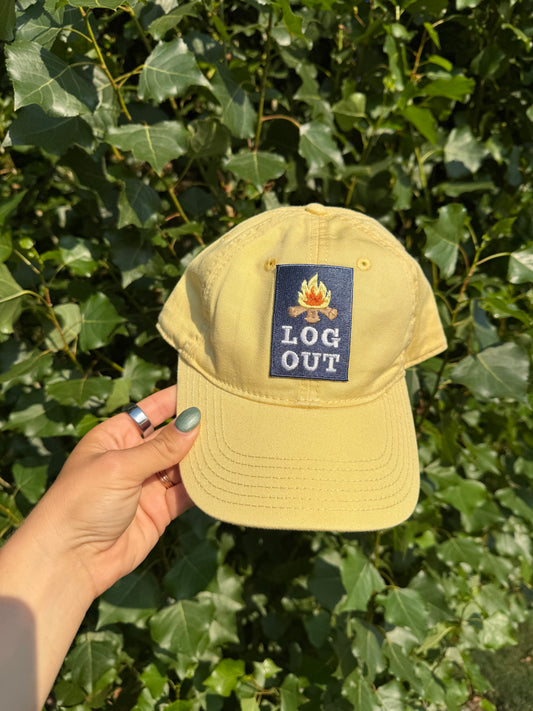 LOG OUT - DAD HAT