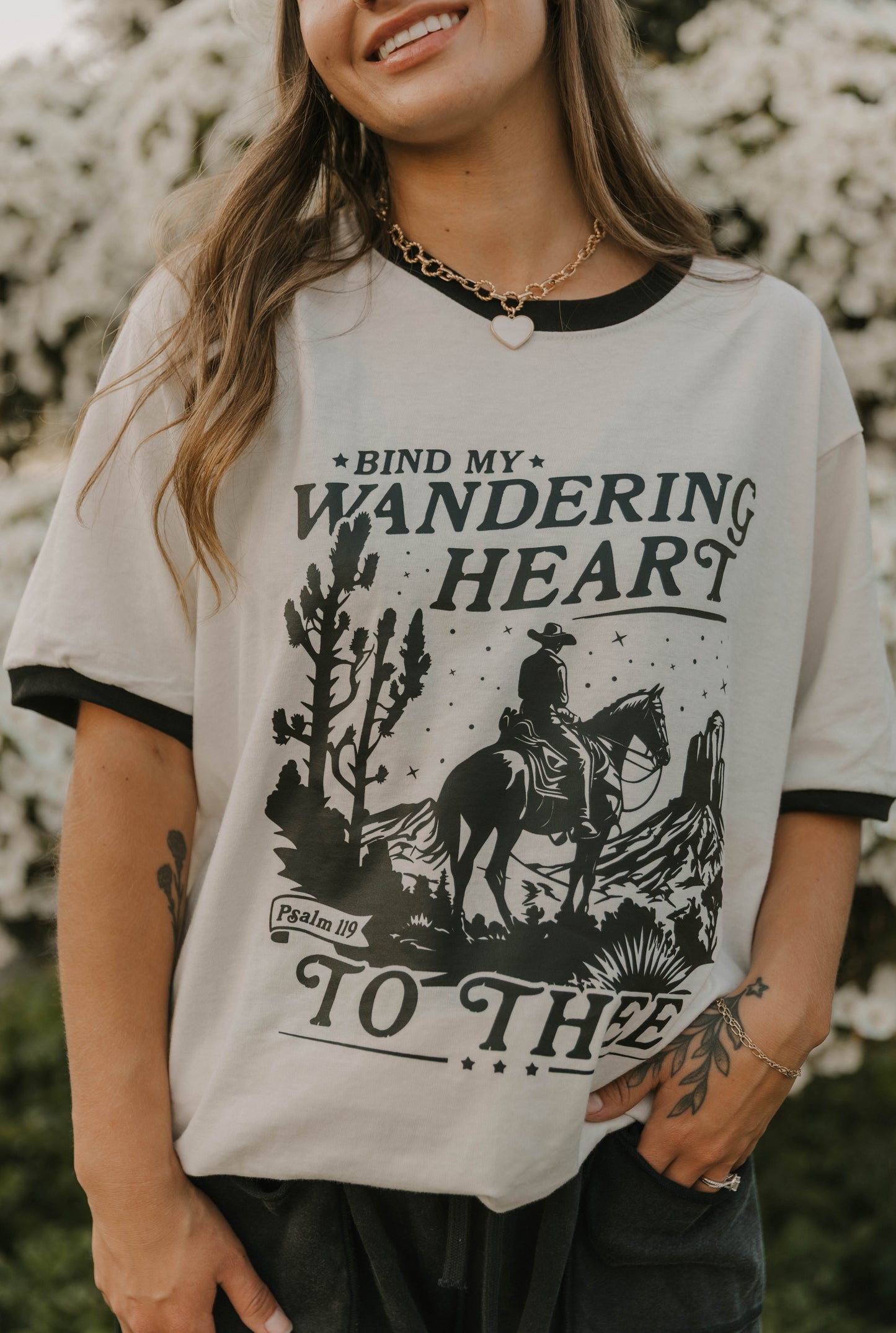 BIND MY WANDERING HEART TO THEE - TSHIRT