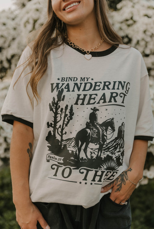 BIND MY WANDERING HEART TO THEE - TSHIRT