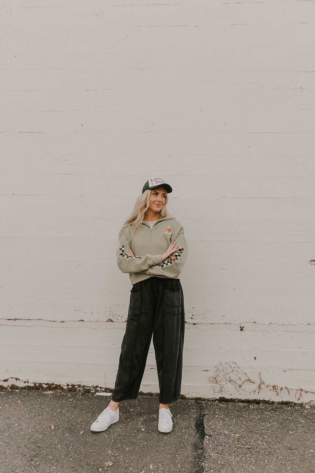 WASHED BARREL PANT