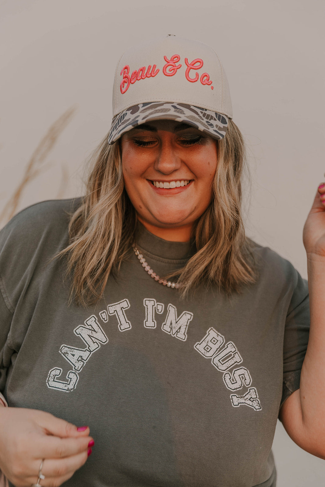 CAN'T I'M BUSY - PREMIUM TSHIRT