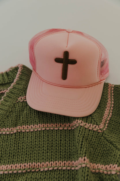 PUFF CROSS - TRUCKER HAT