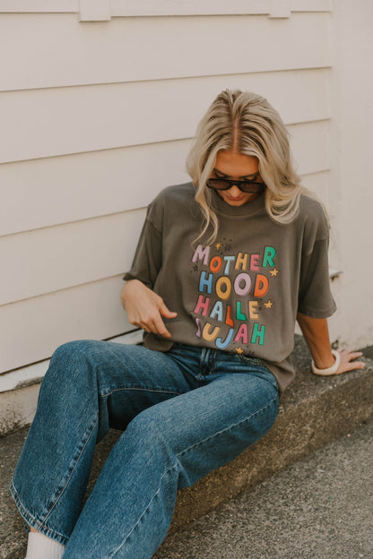 MOTHERHOOD HALLELUJAH - PREMIUM TSHIRT