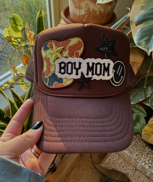 BOY MOM - TRUCKER HAT