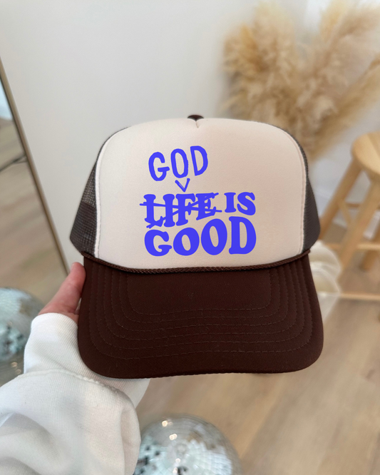 GOD IS GOOD! - TRUCKER HAT