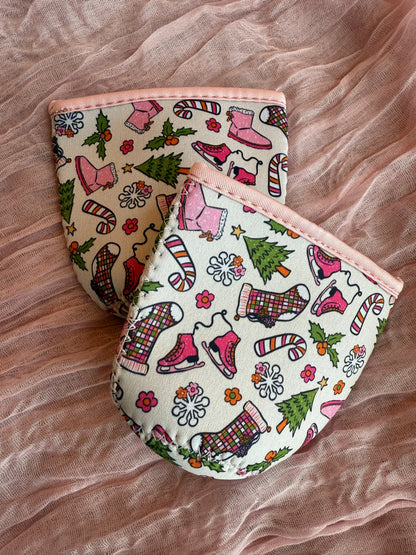 PINK CHRISTMAS - DRINK SLEEVE