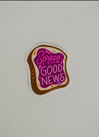 GOOD NEWS - VINYL STICKER