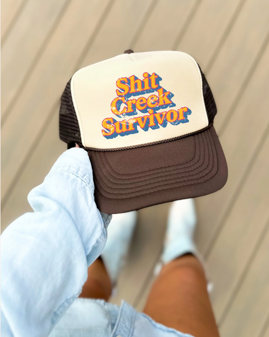 SH*T CREEK SURVIVOR - TRUCKER HAT