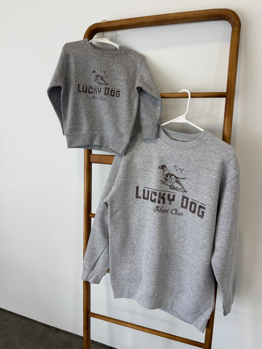 LUCKY DOG HUNT CLUB - KIDS SWEATSHIRT