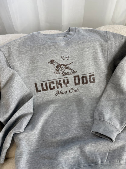 LUCKY DOG HUNT CLUB - SWEATSHIRT