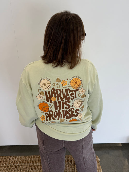 HARVEST HIS PROMISES - SWEATSHIRT