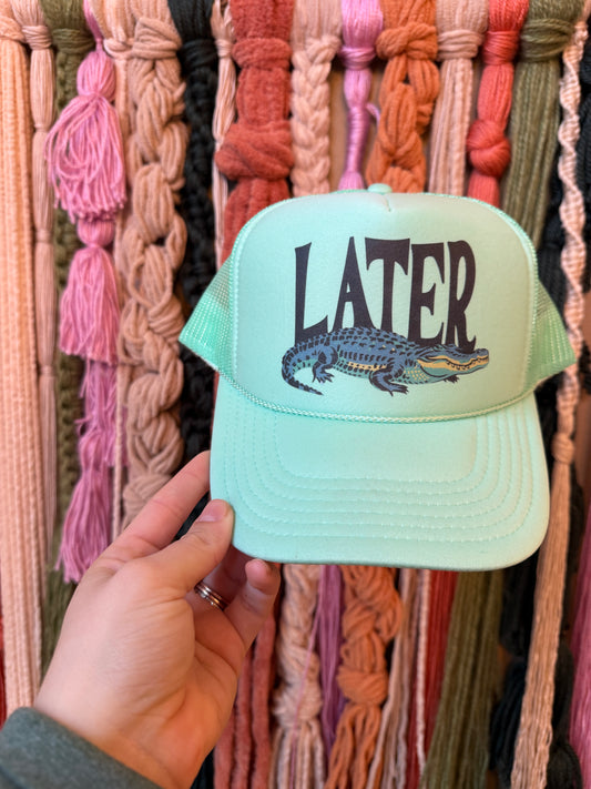 LATER GATOR - RTS TRUCKER HAT