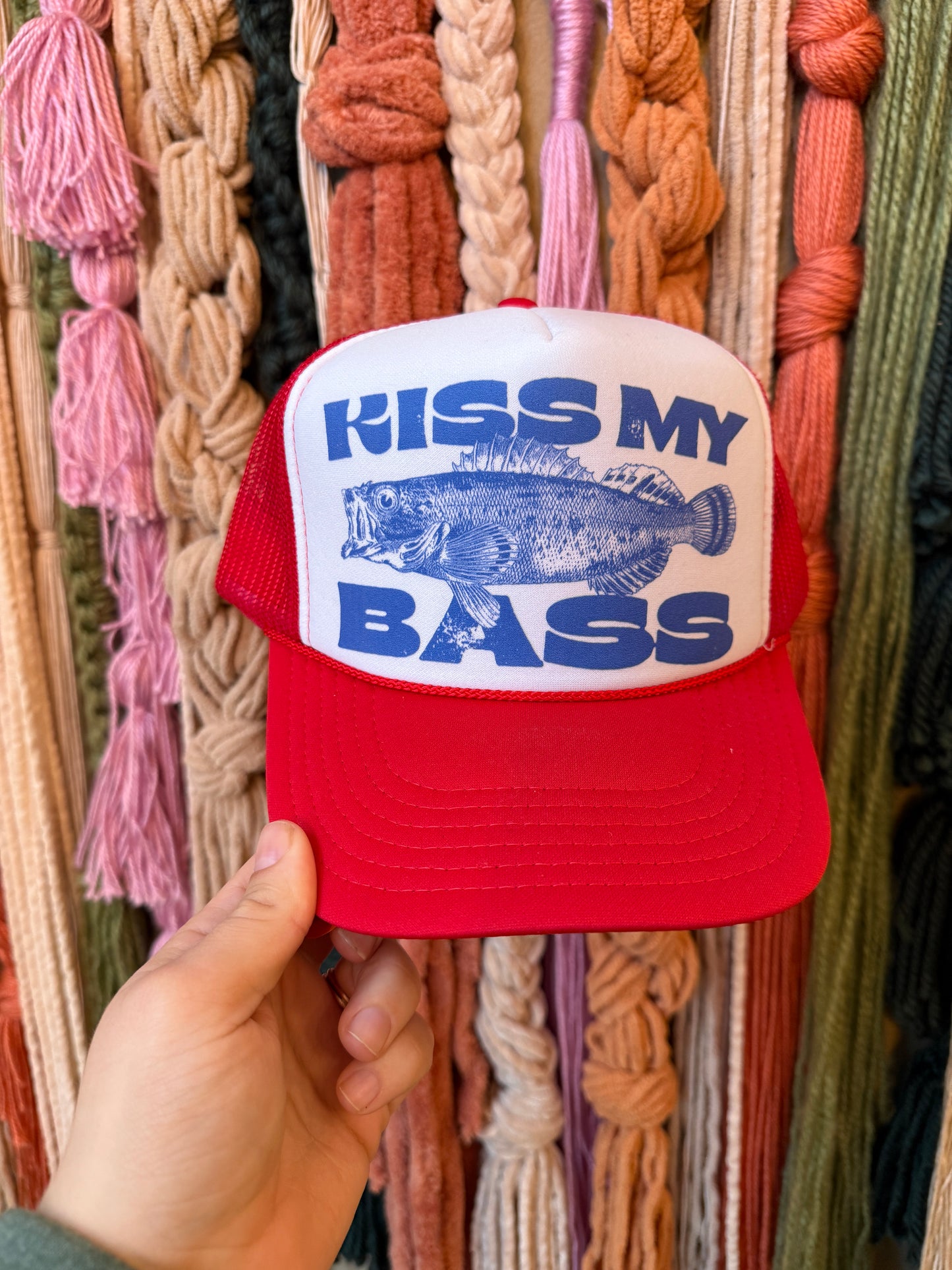 KISS MY BASS - RTS TRUCKER HAT