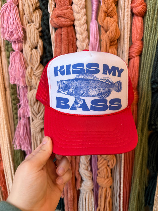 KISS MY BASS - RTS TRUCKER HAT