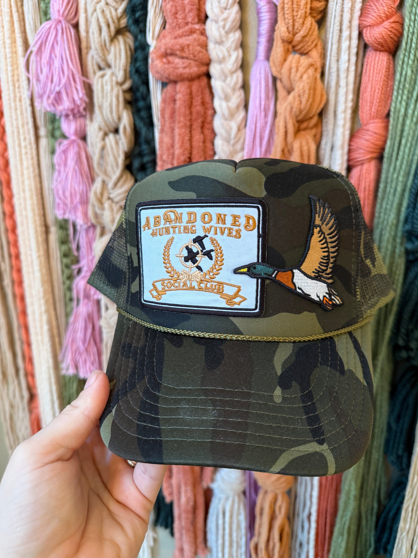 ABANDONED HUNTING WIVES - RTS TRUCKER HAT