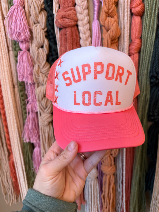 SUPPORT LOCAL - RTS TRUCKER HAT