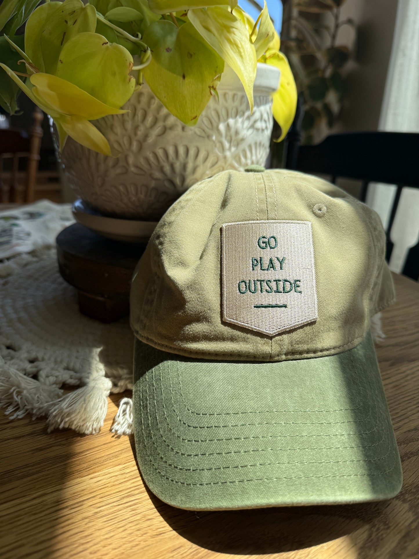 GO PLAY OUTSIDE - DAD HAT