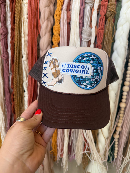 DISCO COWGIRL - TRUCKER HAT