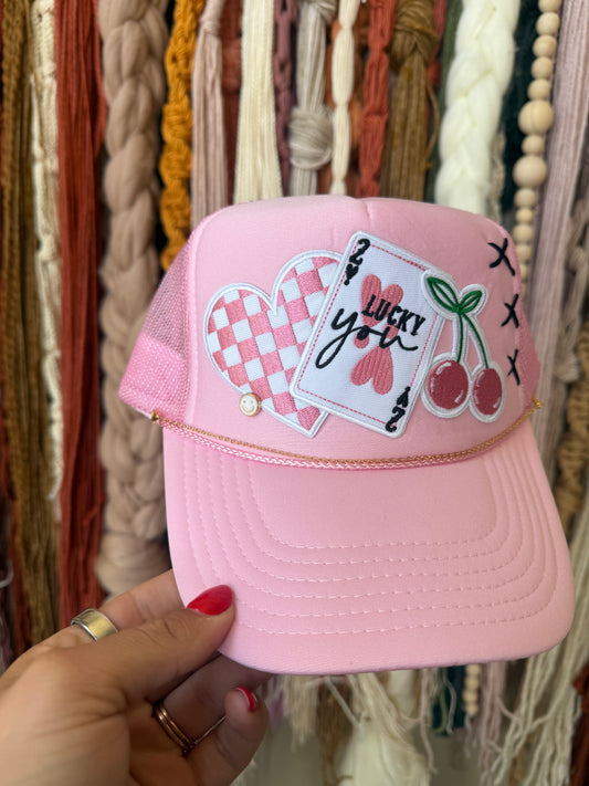 LUCKY YOU - TRUCKER HAT