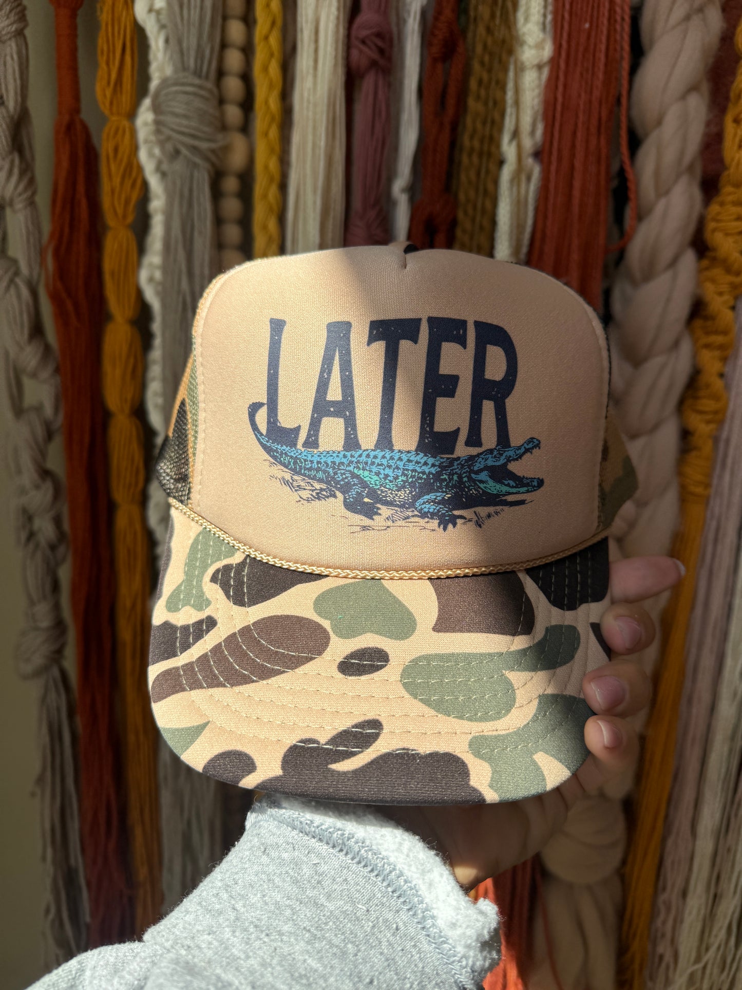 LATER GATOR - TRUCKER HAT