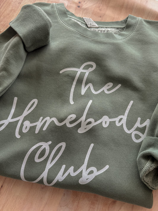 HOMEBODY CLUB - SWEATSHIRT