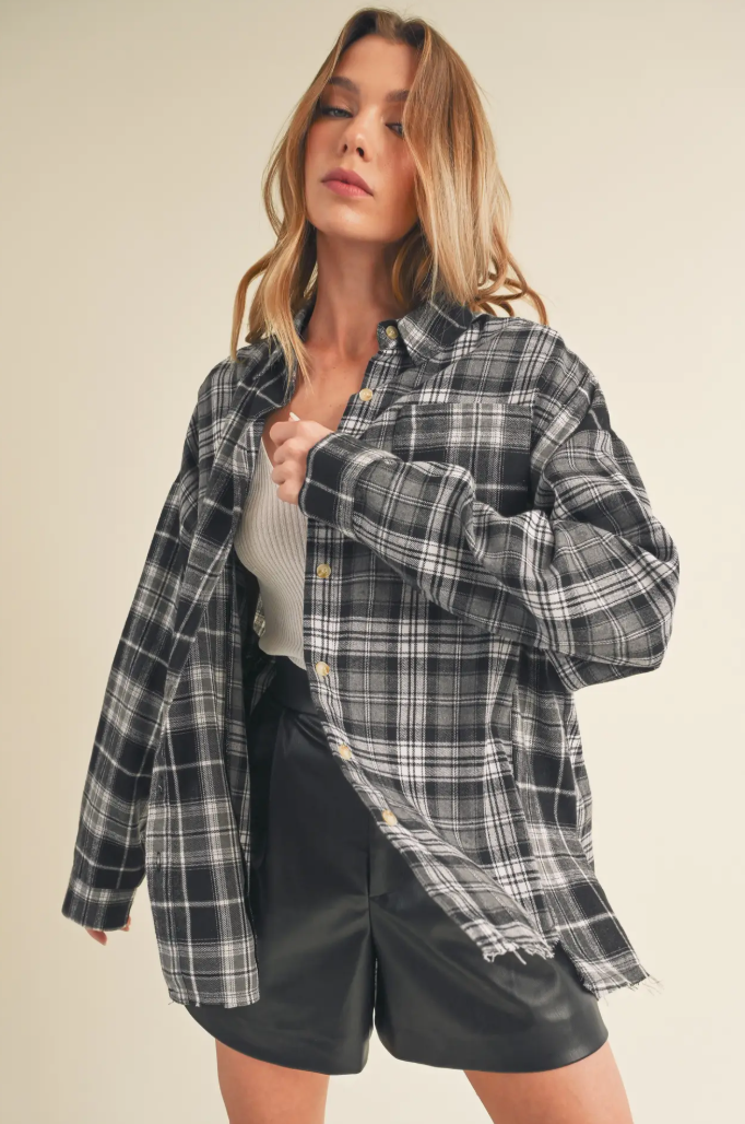 PATCHWORK FLANNEL SHIRT