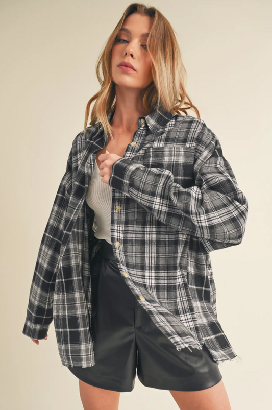 PATCHWORK FLANNEL SHIRT