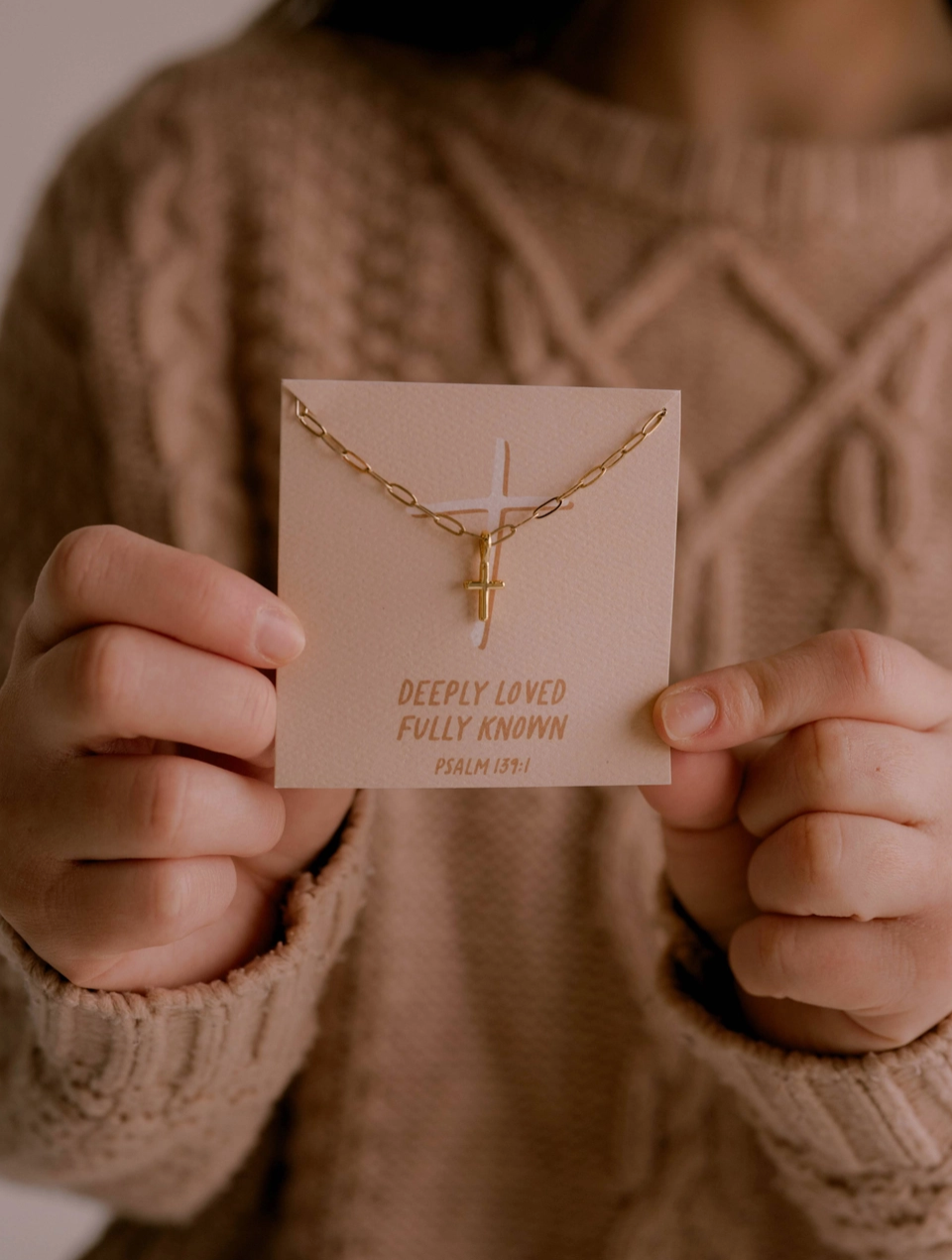 DEEPLY LOVED FULLY KNOWN - NECKLACE