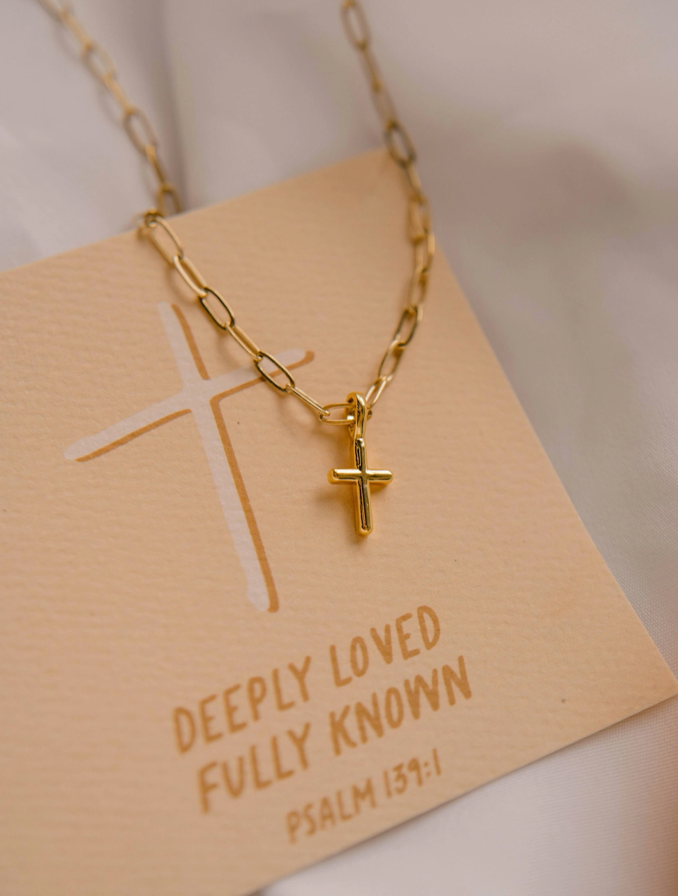 DEEPLY LOVED FULLY KNOWN - NECKLACE