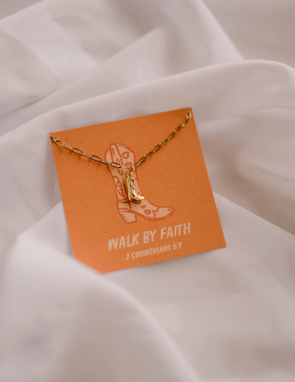 WALK BY FAITH - NECKLACE