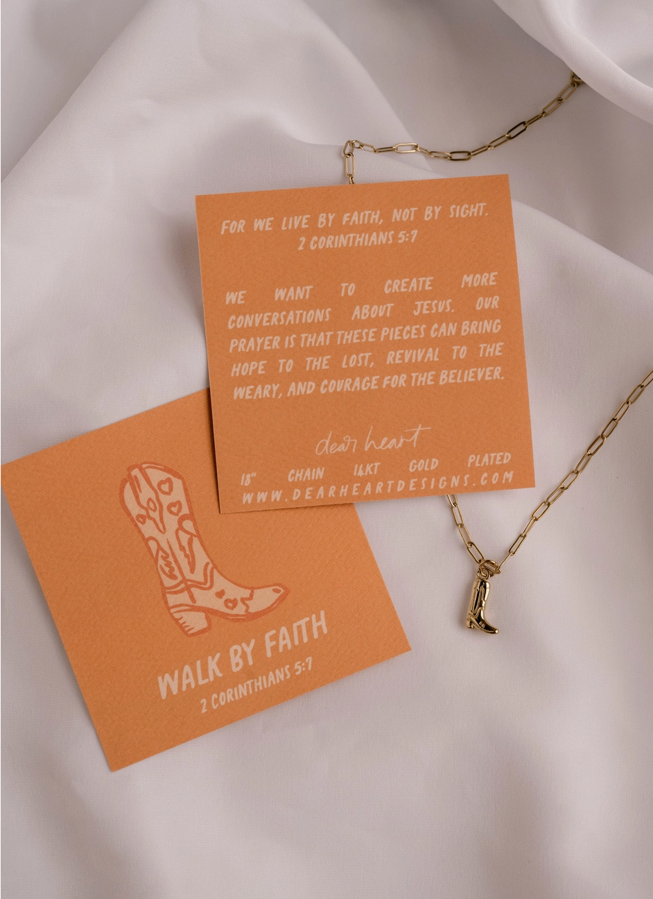 WALK BY FAITH - NECKLACE