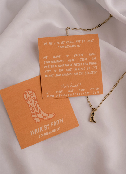 WALK BY FAITH - NECKLACE